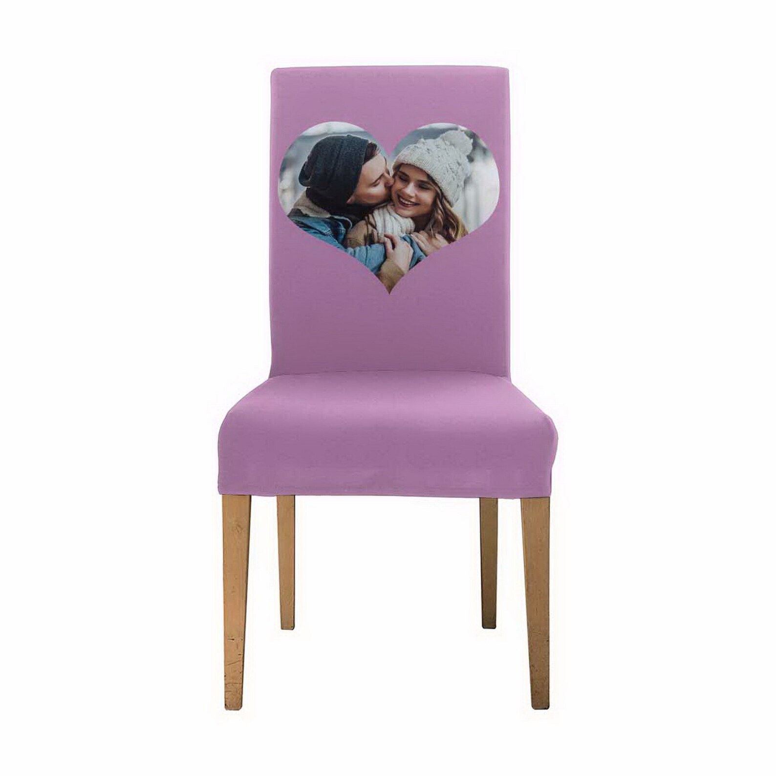 Custom Photo Personalized Chair CoverCustom Pure Color Dining Etsy