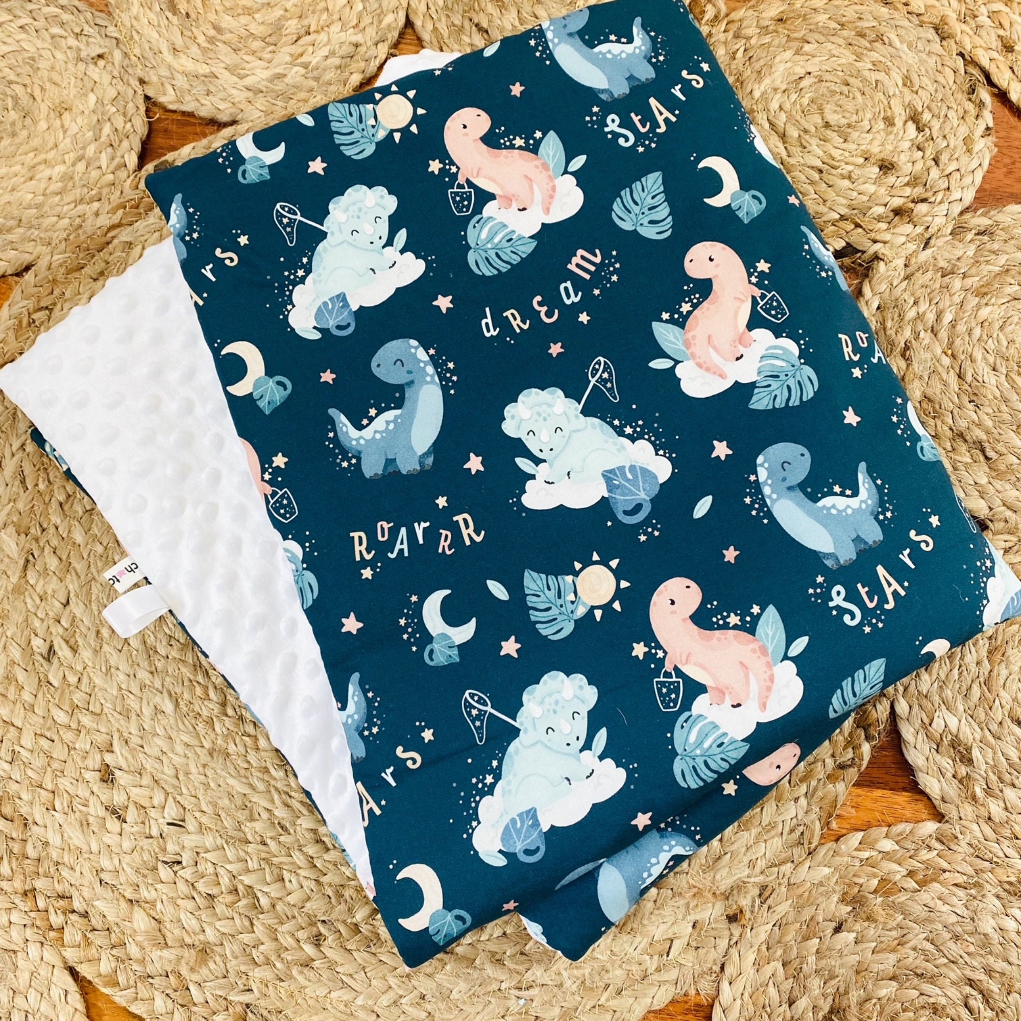 Couverture Hiver Pour Bébés en Minky Fait Mail à Utiliser Pendant Les Promenades