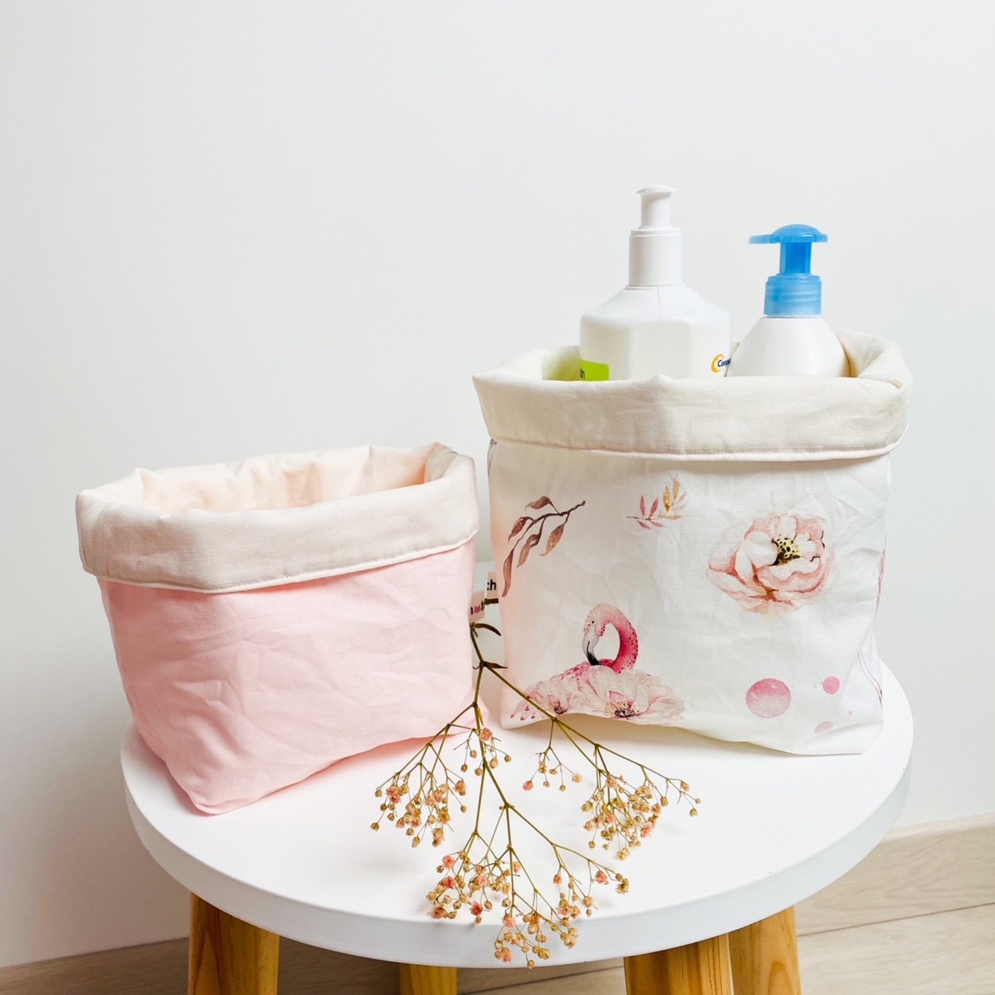 Lot de 2 Paniers Fait Main Pour Y Ranger Le Nécessaire Votre Enfant