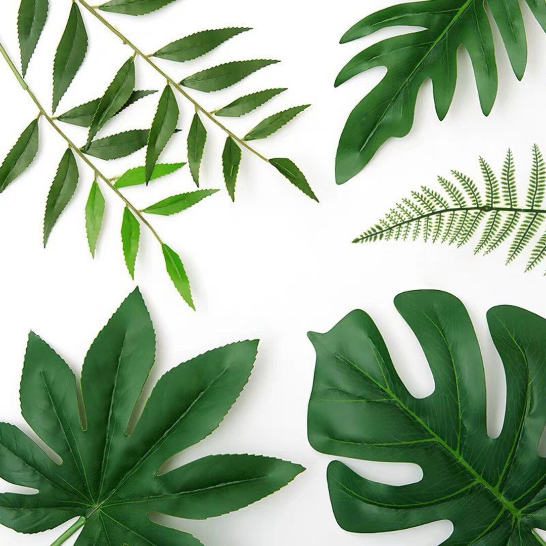 Simulation Tree Big Leaf Fake Plant Product Photography Prop Etsy