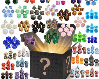 Mystery Gemstone Dice Set | Gemstone Dice Set