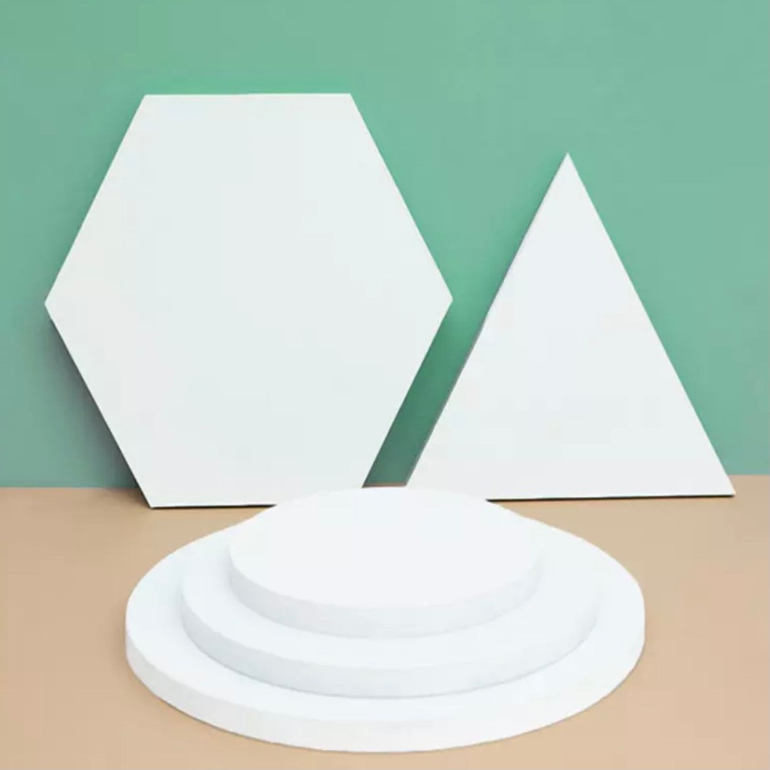 Wooden Geometry Photography Props Set 5 in 1 Photography Etsy