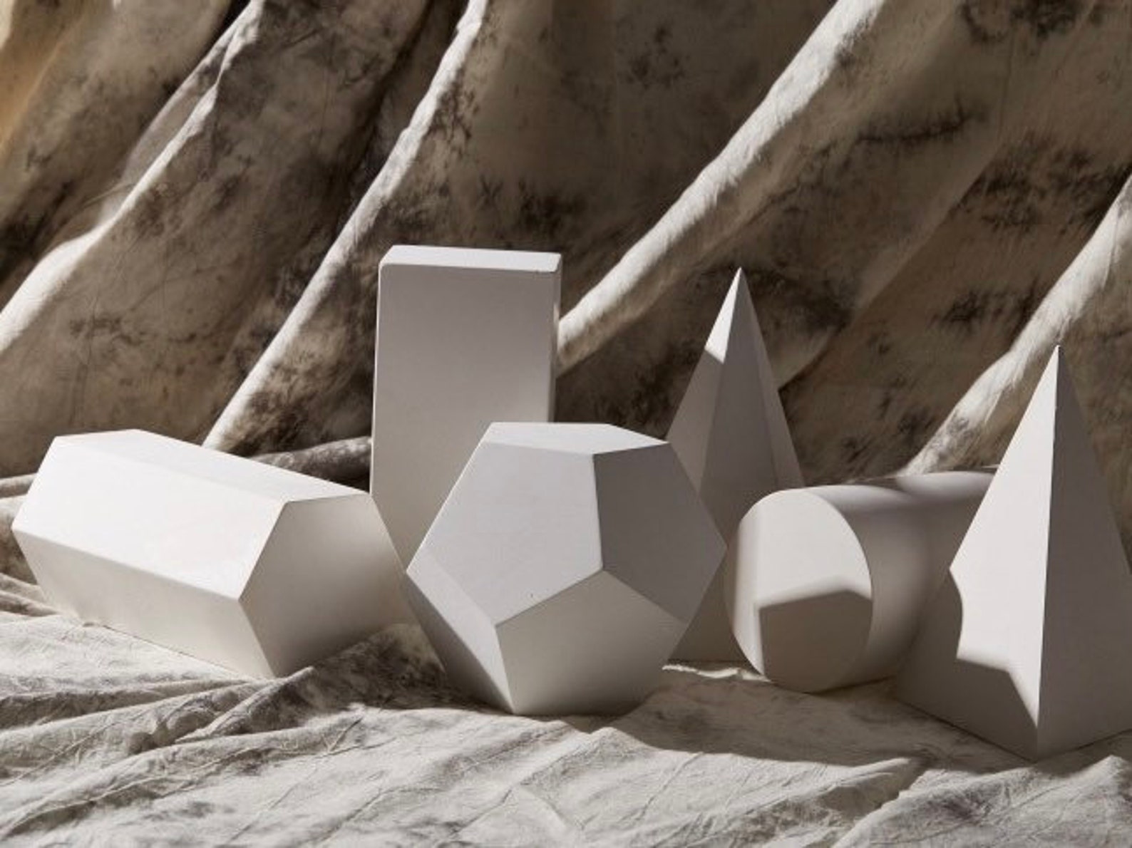 White Geometry Photography Props Still Life Cube Photography Etsy