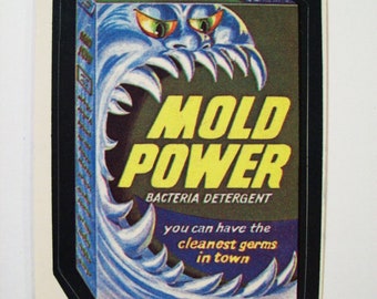 1980 Topps Wacky Packages Mold Power Sticker Trading Card  #140