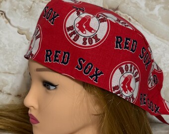 Red Sox  scrub cap, unisex one size fits most, reversible