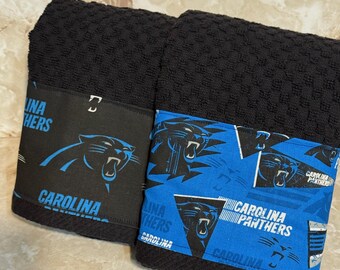 Carolina Panthers Dishtowels, Set of 2, NFL