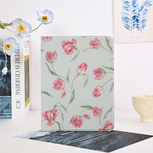 iPad Case With Cute Pink Flowers For 10.9&quot; iPad 11/10 10.9&quot; iPad Air 10/11 13&quot; iPad Pro 2024 8.3&quot; iPad mini 7/6 9.7&quot; iPad 5/6 iPad cover