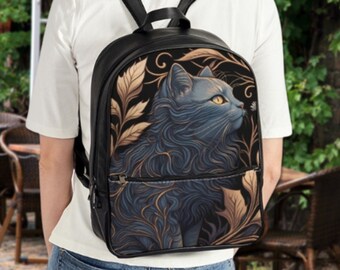 Witchy Black Bookish Ita Bag - Spellbook Bag Convertible  display picture 2