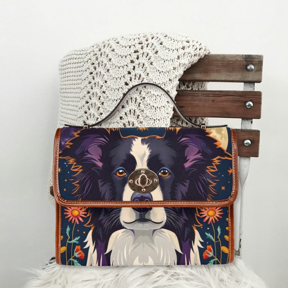 Bearded Collie Shoulder Bag Bearded Collie Shoulder Bag