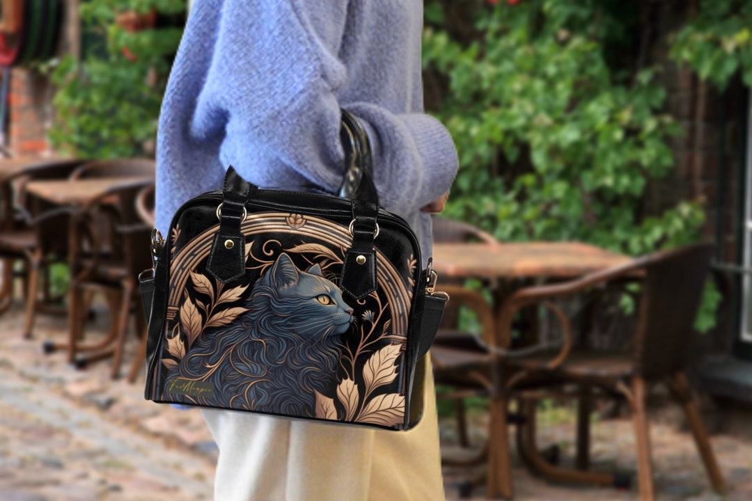 【Eve】BLACK CAT HANDBAG with CHARM SET 81INCkLm5sL._AC_SY695_.jpg