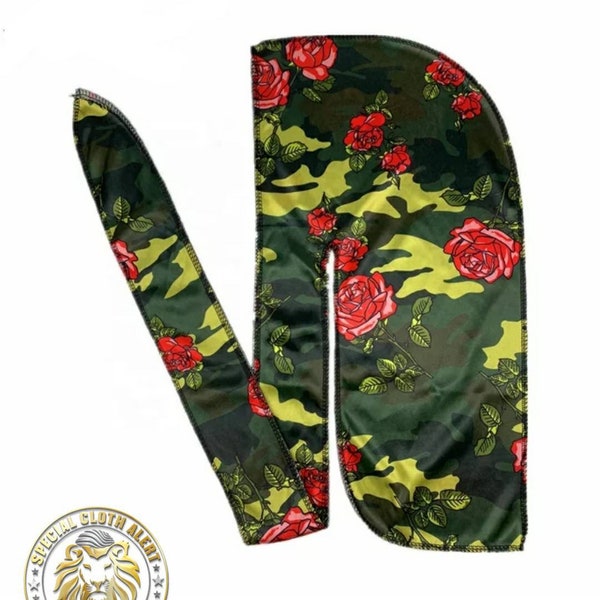 Army Fatigue / Rose Durag