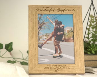 Wonderful Boyfriend Gift | Gift for My Boyfriend Birthday Anniversary Christmas | Custom Personalised Engraving