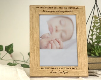 Grandad Father's Day Gift | Grandad's First Father's Day | Grandpa Gramps Grandad Personalised Gift