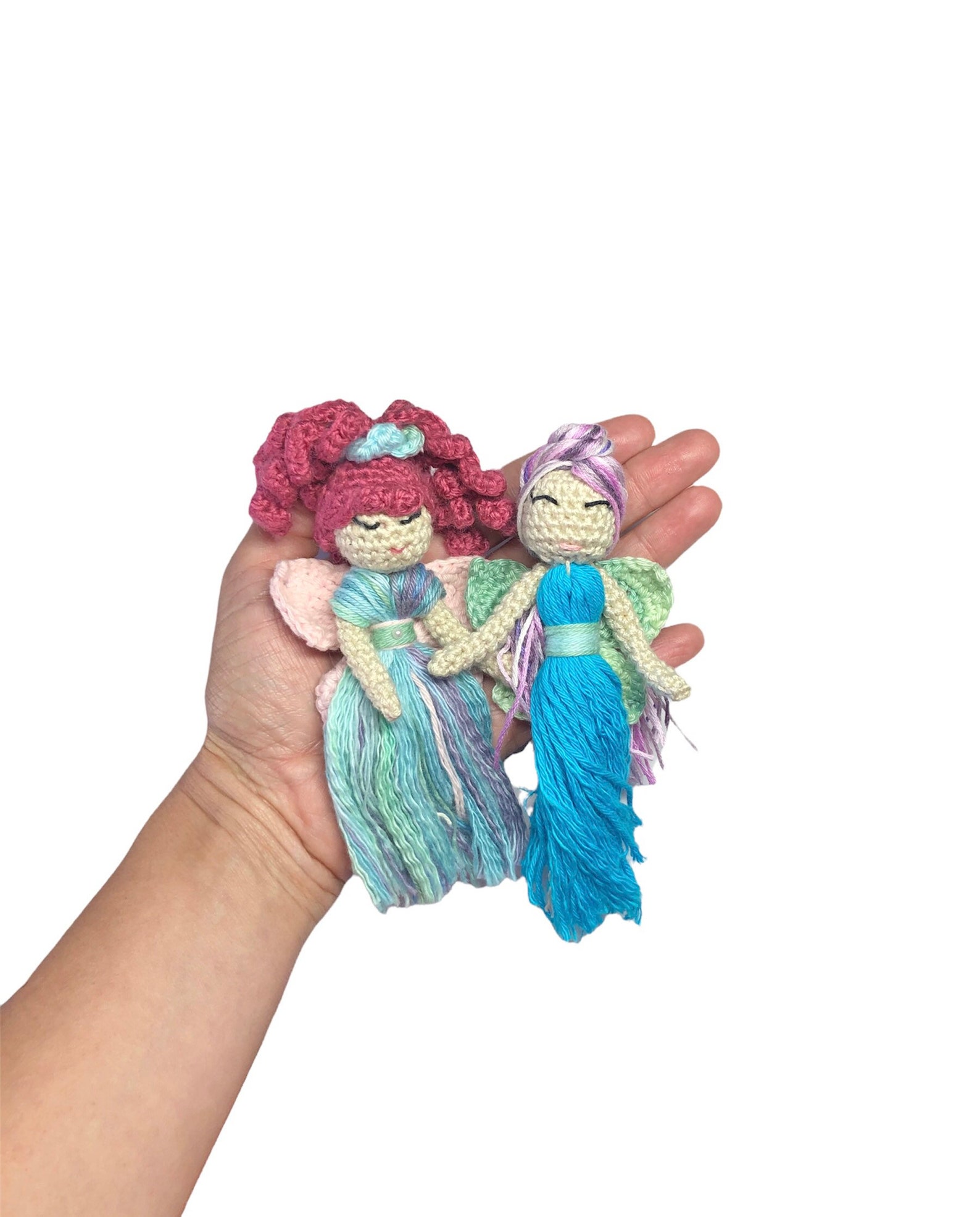 Fairy Mobile CROCHET PATTERN / Baby Bedroom Decor / Nursery Crochet