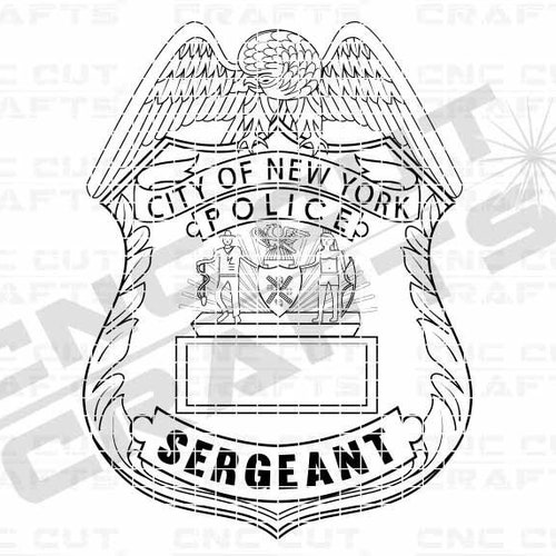 NYPD New York City Police Department Seal Logo Law Enforcement Etsy