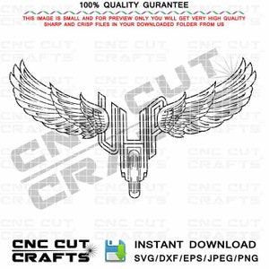 Utah Highway Patrol svg Utah motor police badge vector black white outline CNC Cutting Laser Engraving Vector File