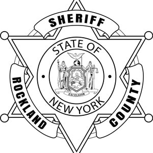 Comté de Rockland, NY, shérif, badge svg, svg, eps, dxf, png, gravure laser jpeg, découpe laser, fichier de routeur CNC, gravure sur bois, découpe laser