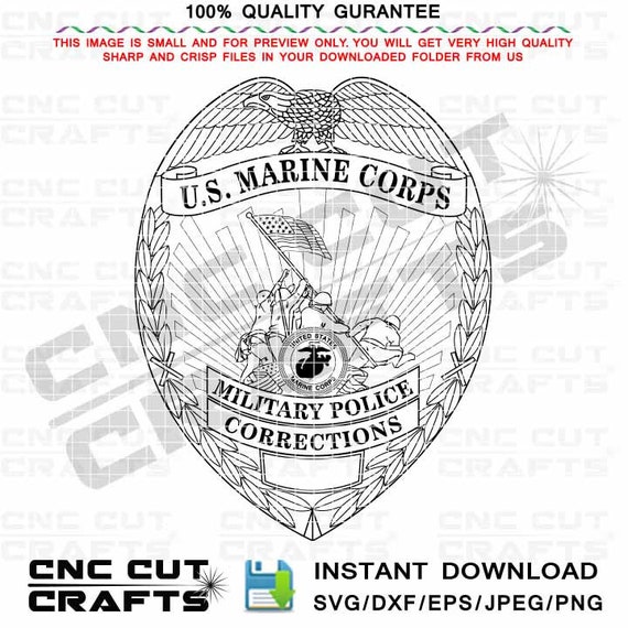 usmc logo outline