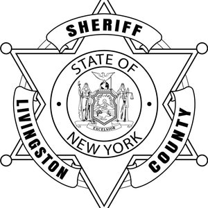 Comté de Livingston, NY, shérif, badge svg, svg, eps, dxf, png, gravure laser jpeg, découpe laser, fichier de routeur CNC, gravure sur bois, laser