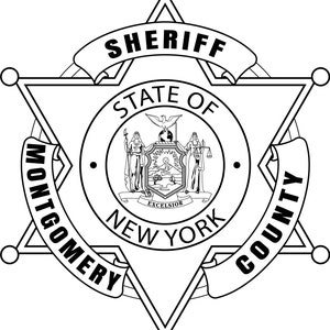 Comté de Montgomery, NY, shérif, badge svg, svg, eps, dxf, png, gravure laser jpeg, découpe laser, fichier de routeur CNC, gravure sur bois, laser