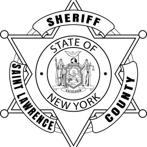 Comté de Saint-Laurent, NY, shérif, badge svg, svg, eps, dxf, png, gravure laser jpeg, découpe laser, fichier de routeur CNC, gravure sur bois