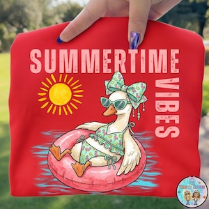 Coquette Goose PNG, Coquette Bow, Diseños de camisetas, Estética playera de verano de moda, PNG de playa preppy, PNG de verano neón imagen 12