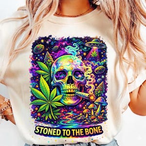 Galaxy Alien Stoner Skelett, 4:20 Lebenstopf Weed Blatt PNG Inhalieren Sie die gute Scheiße, Lotus Cannabis Stoner Grafik Marihuana Unkraut Sublimation PNG