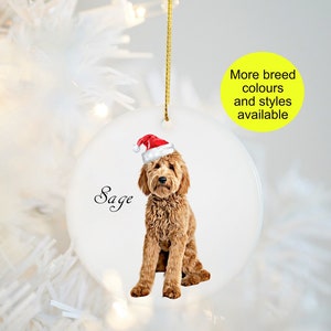 Goldendoodle Ornament Etsy UK