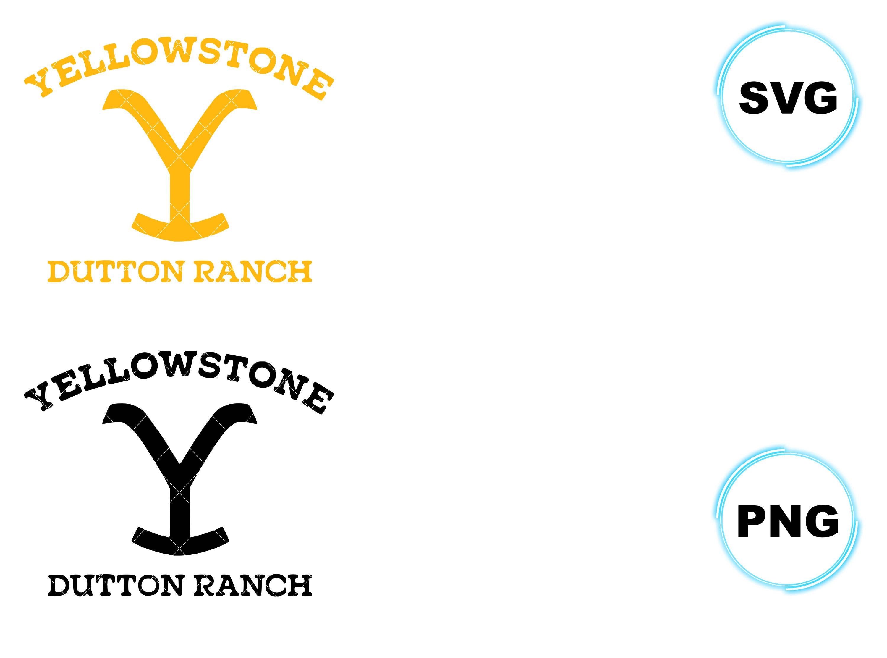 Yellowstone Y logo pattern Duttons Yellowstone tv show Etsy