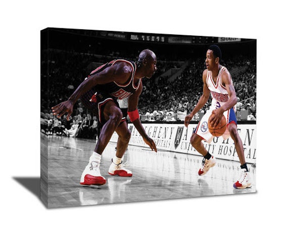 Allen Iverson Vs Michael Jordan GOAT 