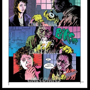 THE FLY - comic book-page poster - limited editon prints