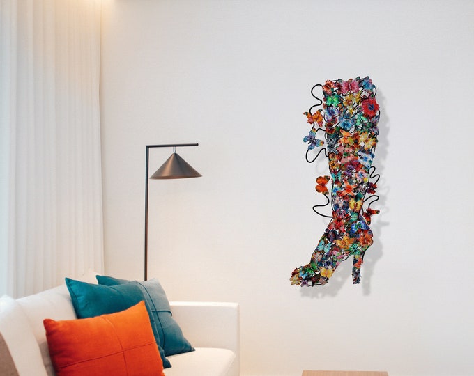 David Gerstein Pop Art hand made Metal sculpture Limited Edition " ELEGANCE"
