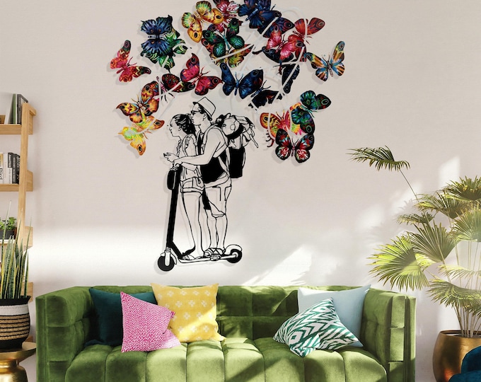 David Gerstein Pop Art hand made Metal sculpture Limited Edition " URBAN DREAM"