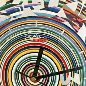 David Gerstein Pop Art Hand Made Metal Sculpture " Cycling Time Clock ...