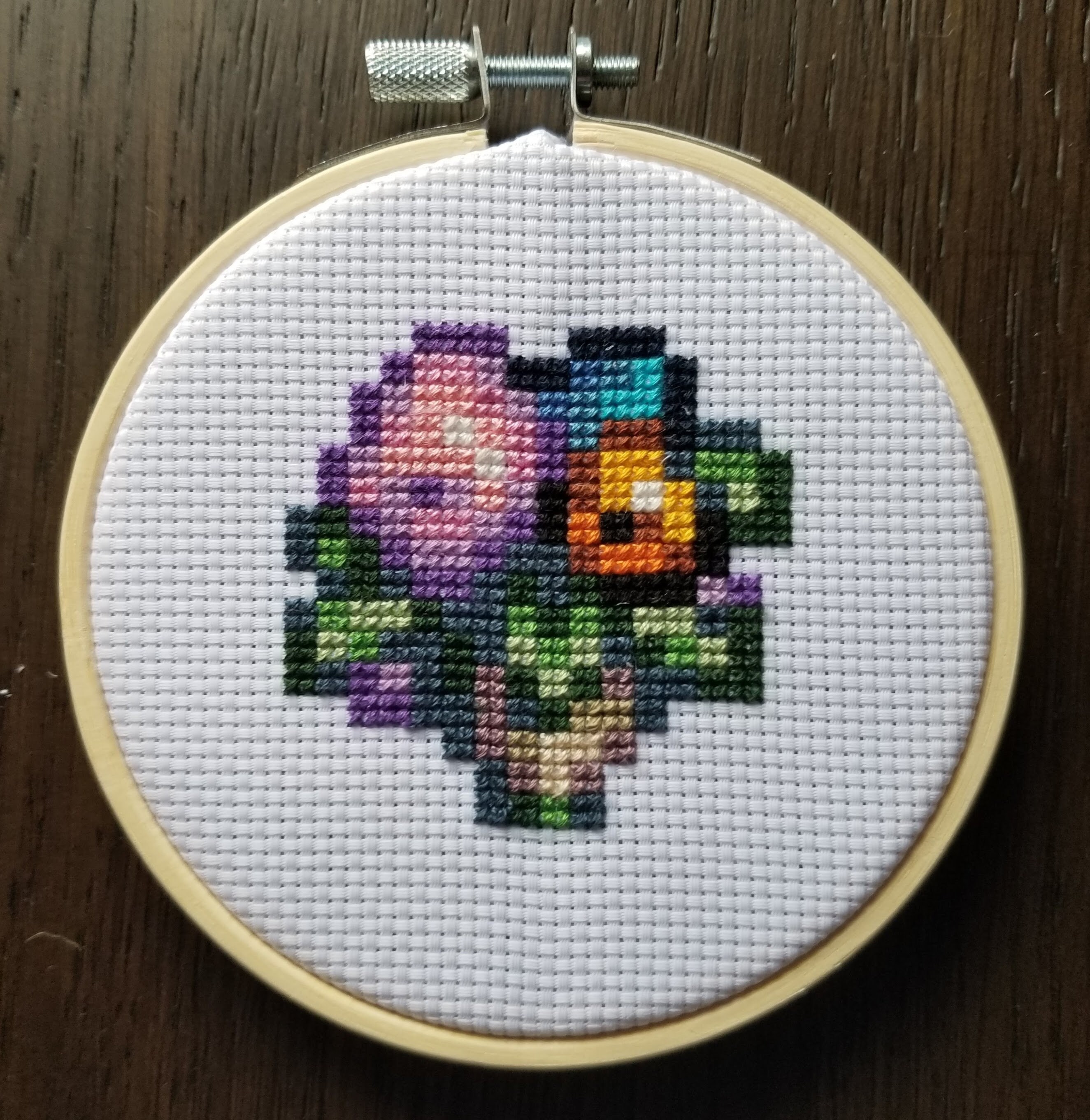 Flower Bouquet Cross-stitch Stardew Valley Inspired | Etsy