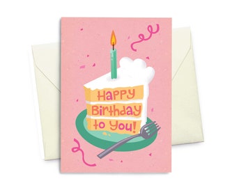 Happy Birthday To You - Pack of 10 Greeting Cards