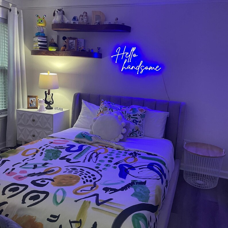 Name Neon Sign Light up Name Sign Neon Sign Bedroom Light Etsy