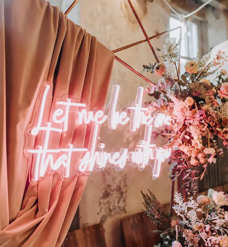 Wedding Neon Sign Custom Neon Sign Neon Sign Neon Sign Etsy