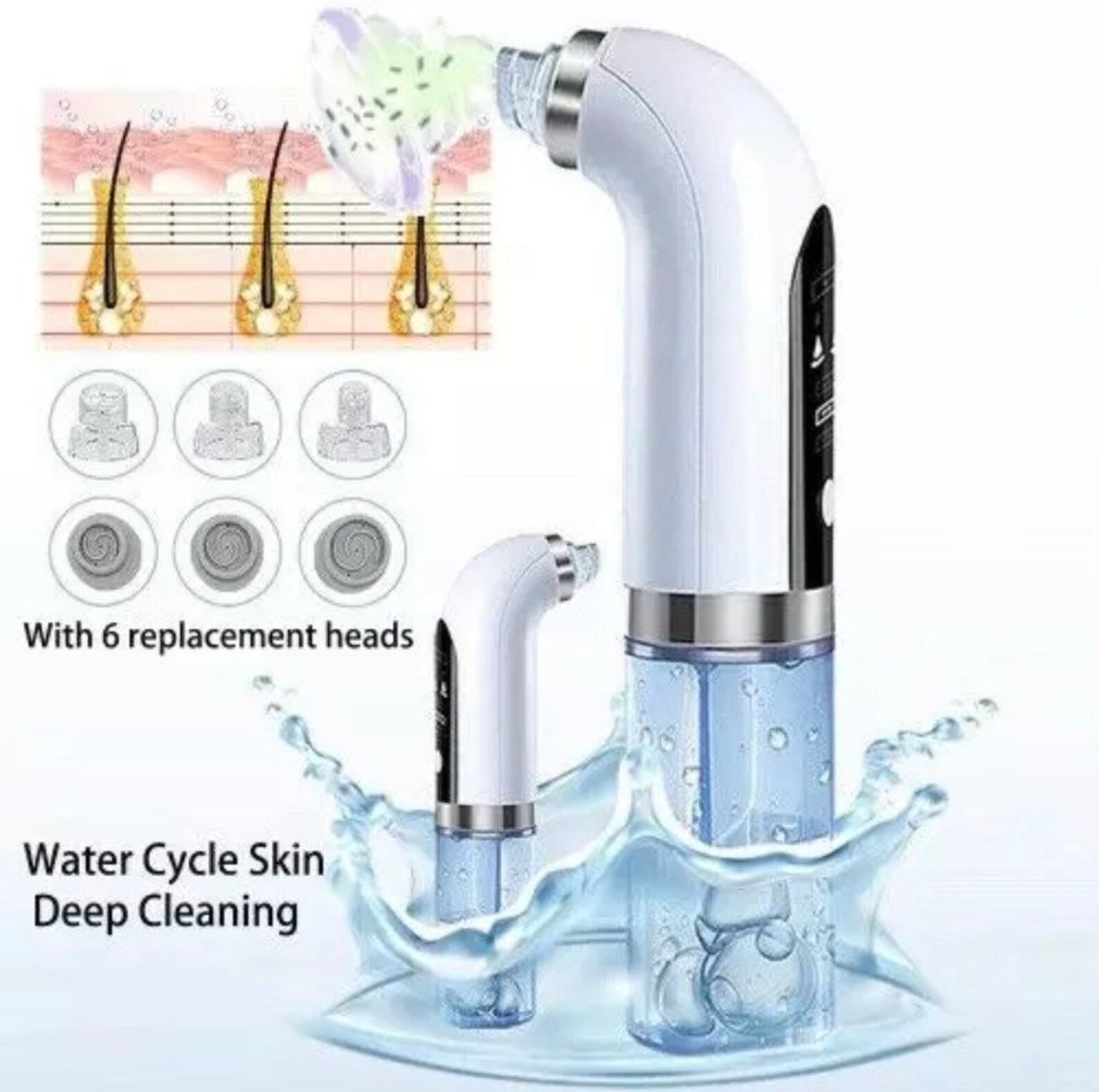 Blackhead Remover Hydra dermabrassion Pore Vacuum Cleaner Etsy