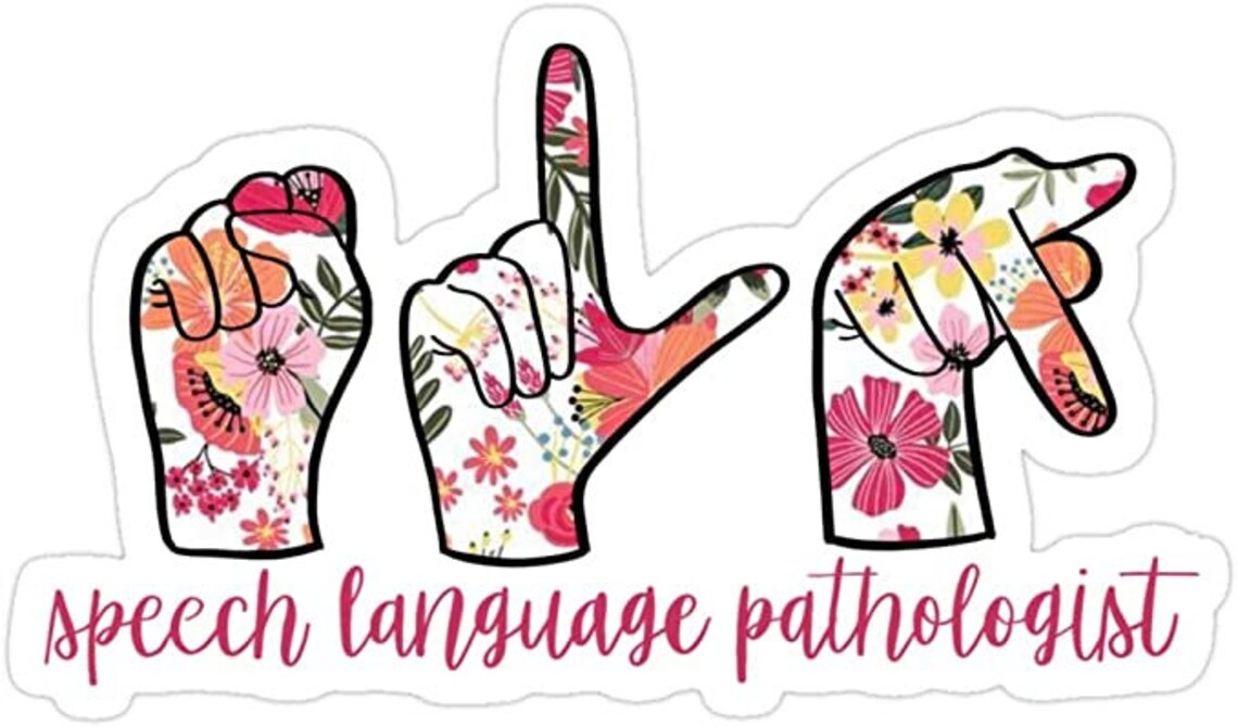 Speechlanguage Pathology Vinyl Stickers Etsy