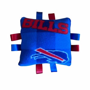 Buffalo Football Baby Tag Pillow