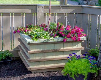 Sweet Tree Box MAKERS GUIDE - Make A Colorful Bottomless Raised Bed For Ornamental Trees