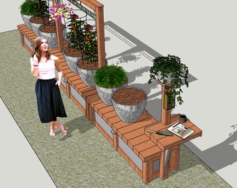 Accessoires pour bancs de rangement - Variations de conception améliorées