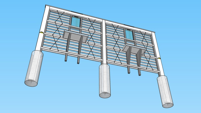 3D Friendly Trellis SketchUp files & Video animation image 1