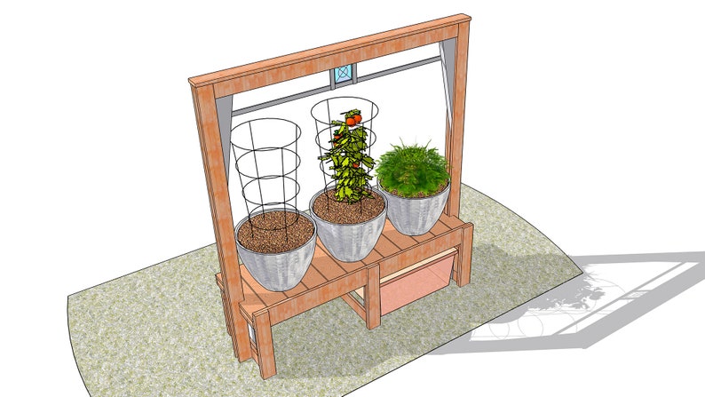 Pot Bench MAKERS GUIDE Better than Raised Beds image 4