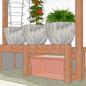 Pot Bench MAKERS GUIDE Better than Raised Beds image 5