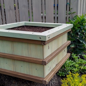 Sweet Stump Box MAKERS GUIDE Make An Ugly Tree Stump Into A Colorful Planter image 10