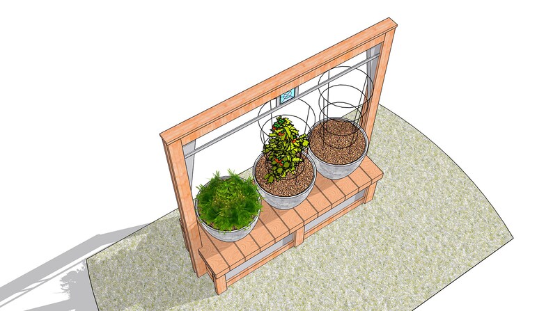 Pot Bench MAKERS GUIDE Better than Raised Beds image 2