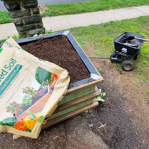 Sweet Stump Box MAKERS GUIDE Make An Ugly Tree Stump Into A Colorful Planter image 9