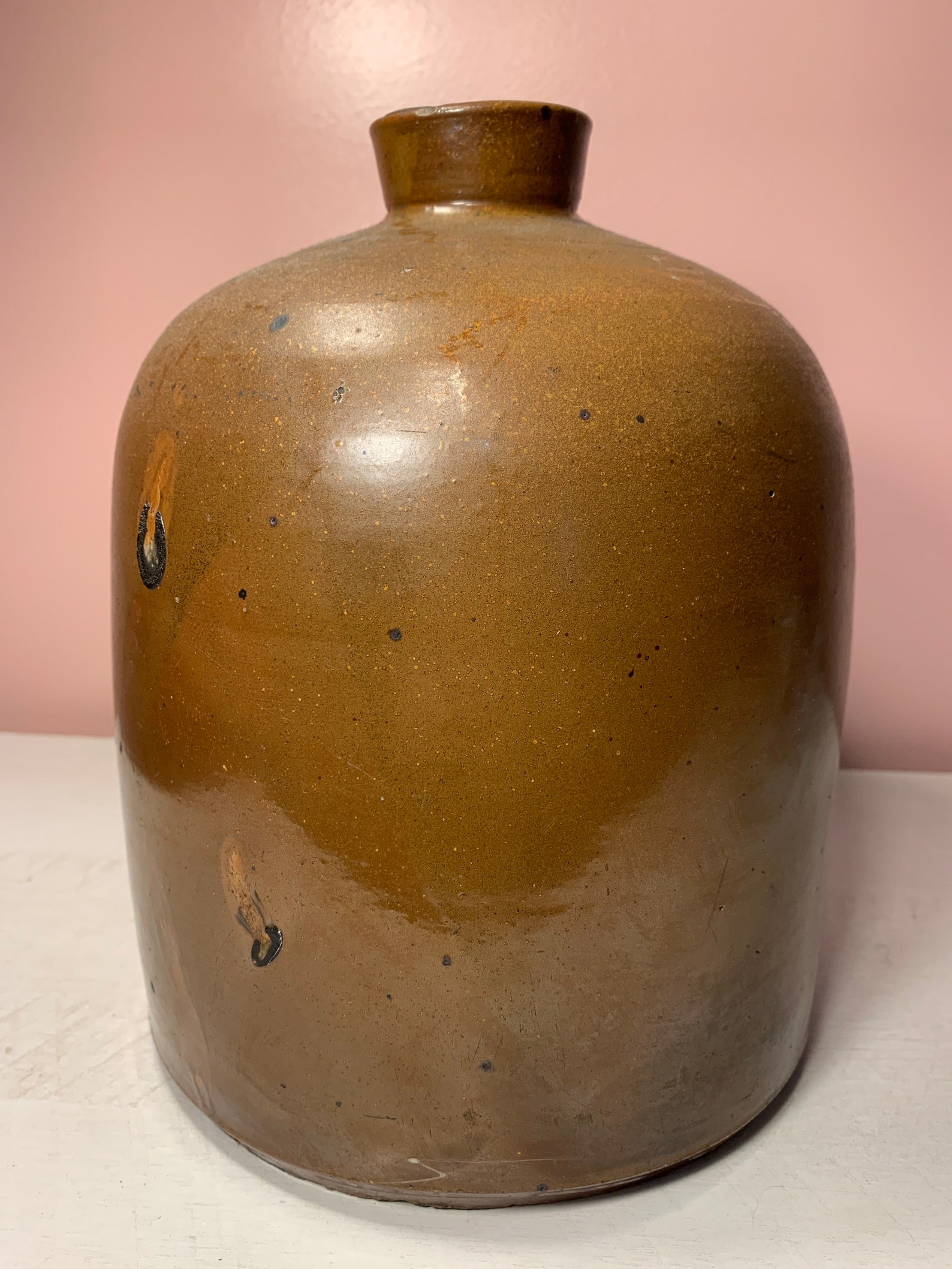 Antique Brown Beehive Moonshine Jug circa late1800s Etsy